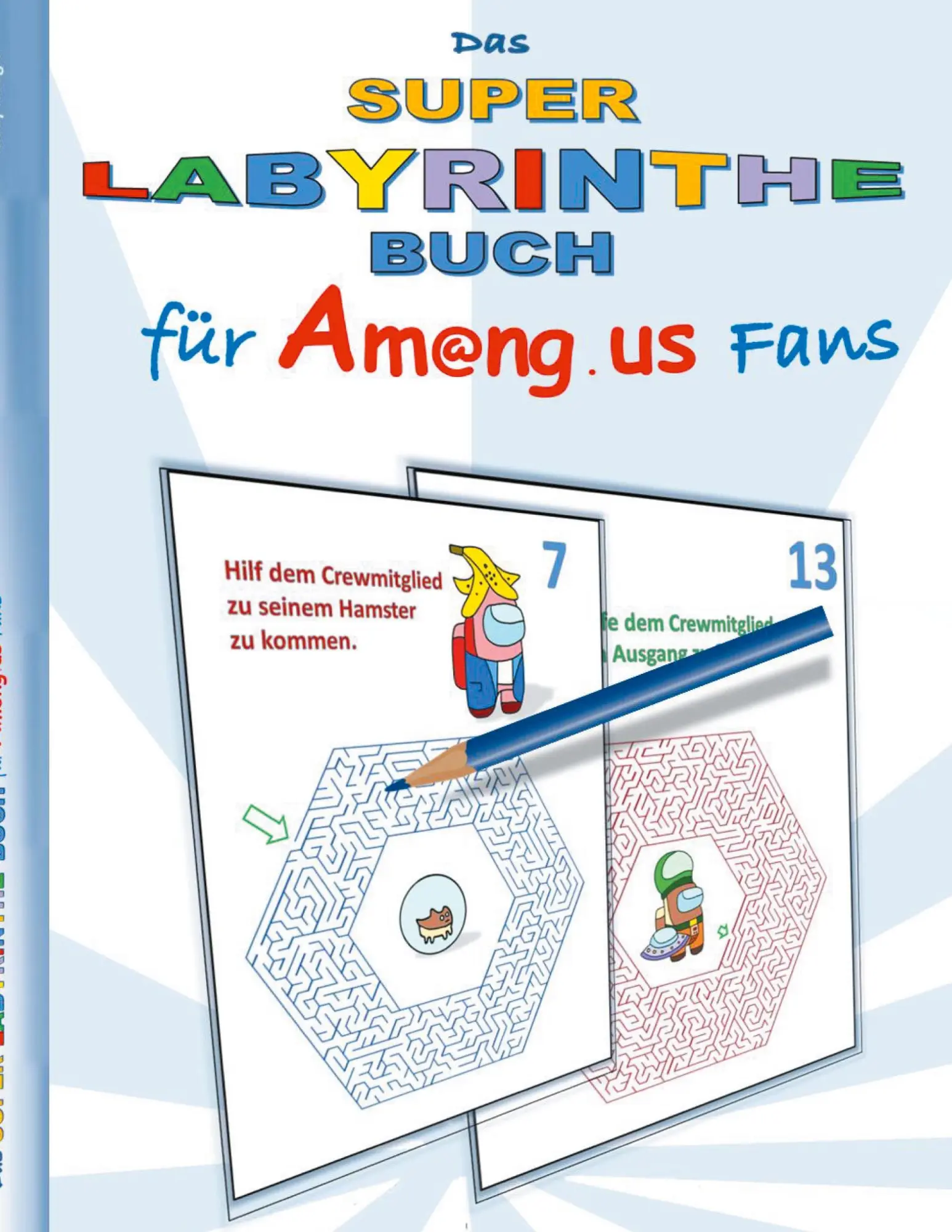 Cover: 9783752640649 | Das Super Labyrinthe Buch für Am@ng.us Fans | Ricky Roogle | Buch