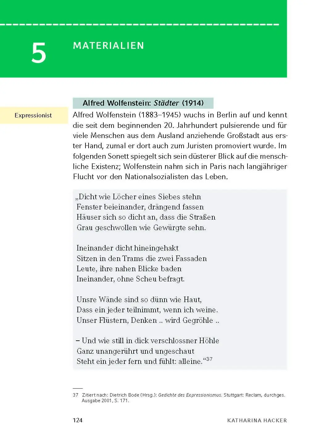 Bild: 9783804420649 | Die Habenichtse - Textanalyse und Interpretation | Katharina Hacker