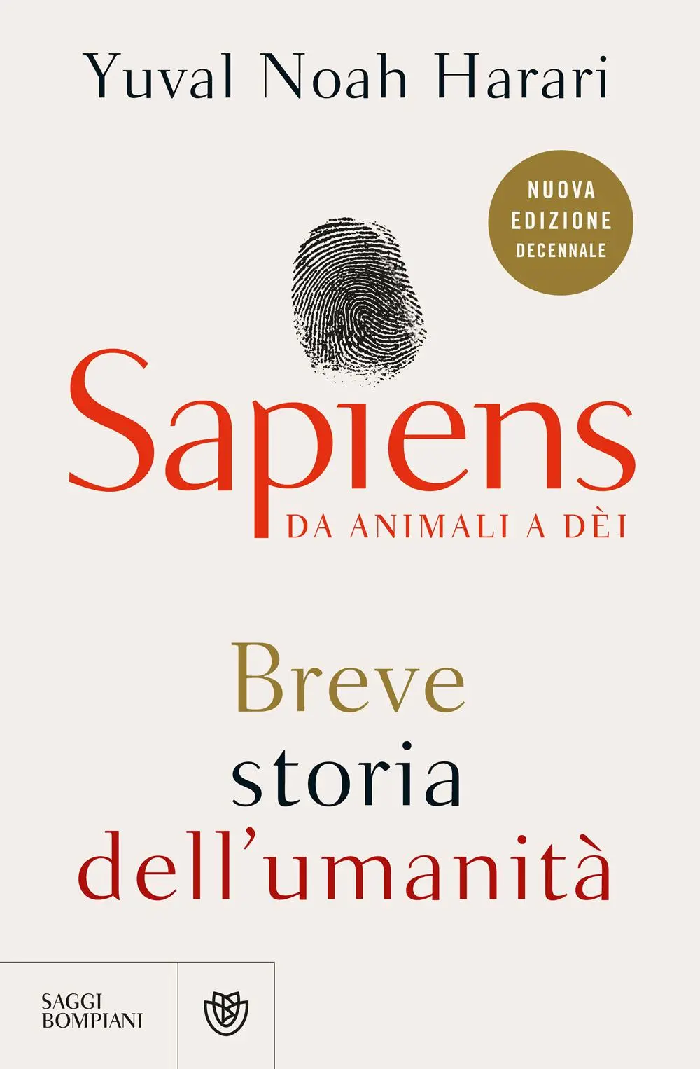 Cover: 9788830110649 | Sapiens. Da animali a dèi. Breve storia dell'umanità | Harari | Buch