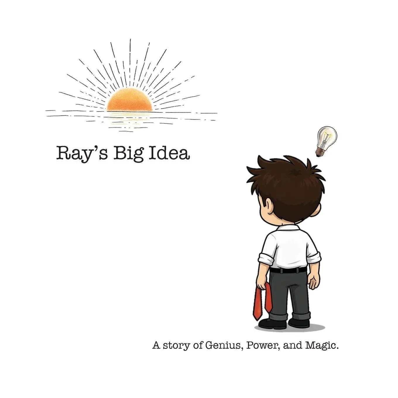 Cover: 9798318820649 | Ray's Big Idea | A story of Genius, Power, and Magic | Kyle Reynolds