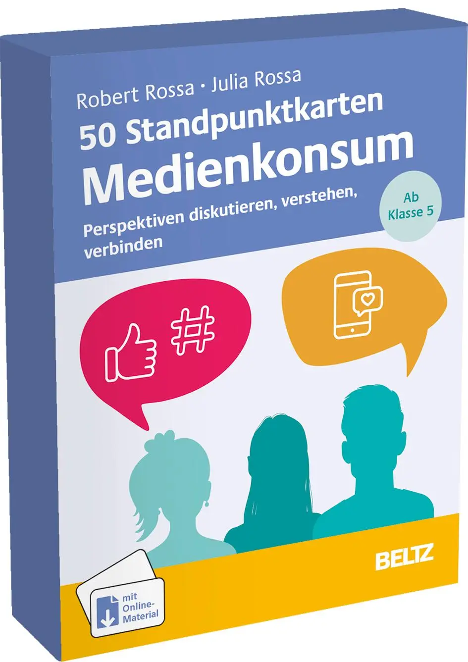 Cover: 4019172200749 | 50 Standpunktkarten Medienkonsum | Robert Rossa (u. a.) | Box | 50 S.