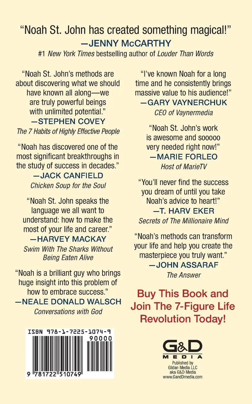 Rückseite: 9781722510749 | The 7-Figure Life | Noah St. John | Buch | Gebunden | Englisch | 2023