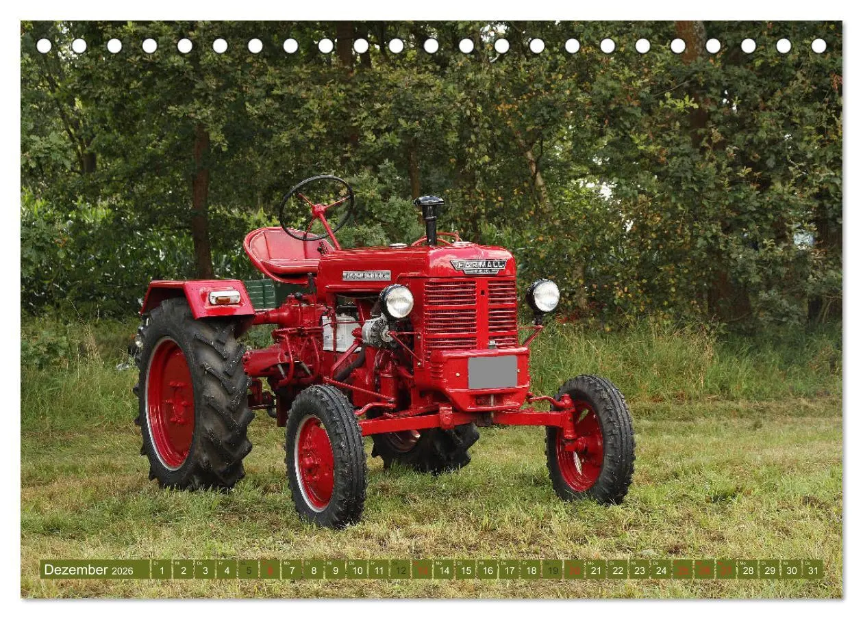 Bild: 9783457780749 | Traktoren - Altgediente Veteranen (Tischkalender 2026 DIN A5 quer),...