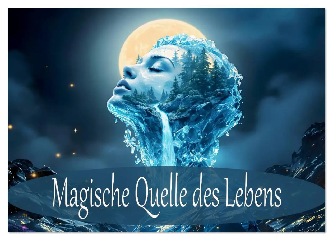 Cover: 9783516630749 | Magische Quelle des Lebens (Wandkalender 2026 DIN A4 quer),...