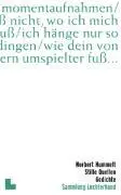 Cover: 9783630620749 | Stille Quellen | Gedichte | Norbert Hummelt | Taschenbuch | 112 S.