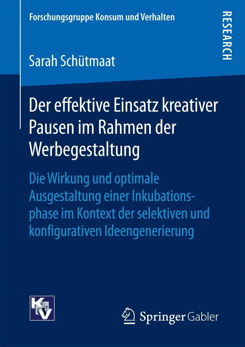 Cover: 9783658130749 | Der effektive Einsatz kreativer Pausen im Rahmen der Werbegestaltung