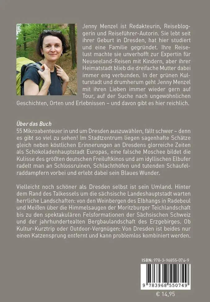 Bild: 9783968550749 | Dresden - HeimatMomente | 55 Mikroabenteuer zum Entdecken und Genießen