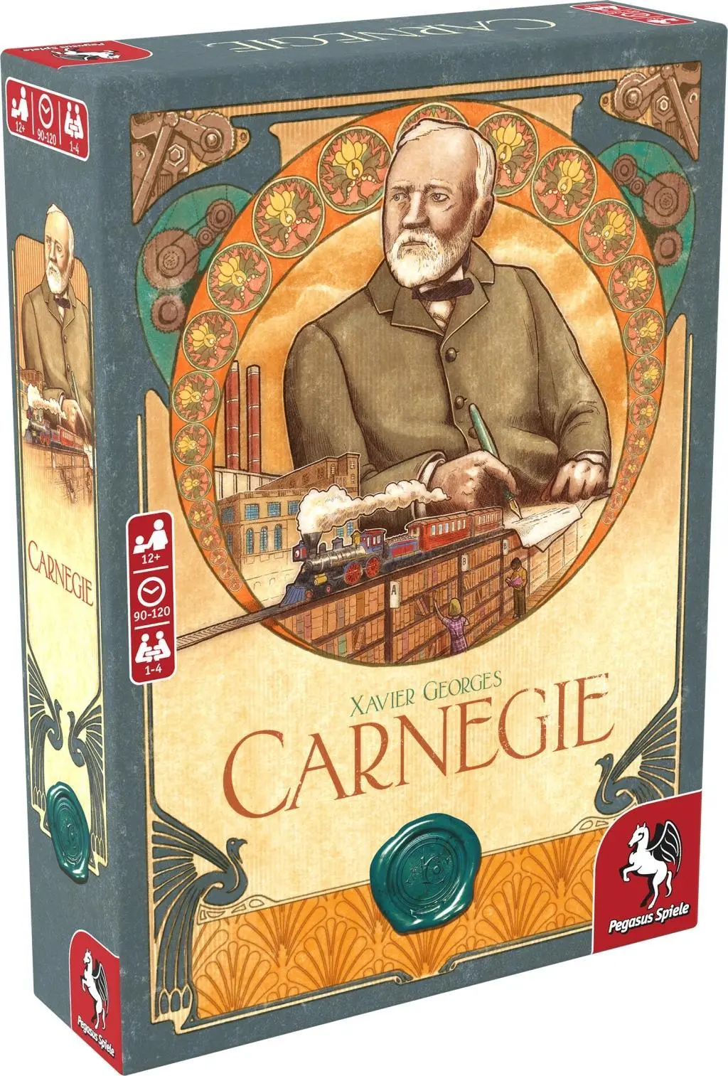 Cover: 4250231730849 | Carnegie | Xavier Georges | Spiel | Brettspiel | 57007G | Deutsch