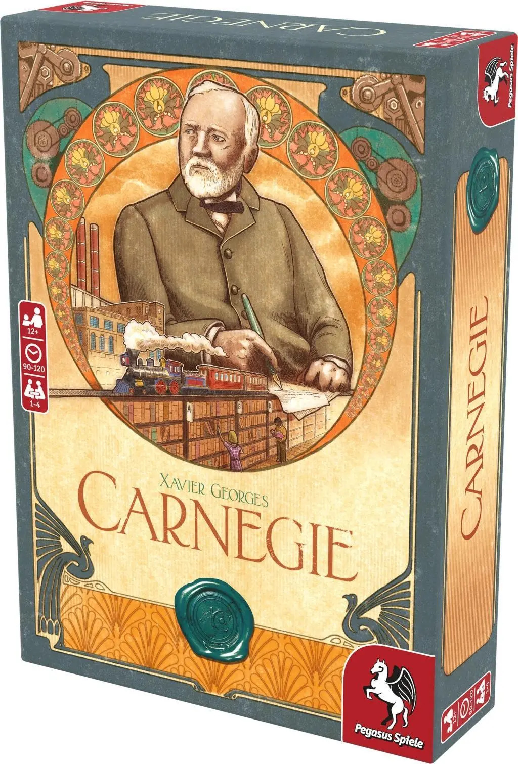 Bild: 4250231730849 | Carnegie | Xavier Georges | Spiel | Brettspiel | 57007G | Deutsch