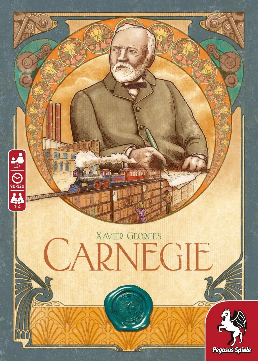 Bild: 4250231730849 | Carnegie | Xavier Georges | Spiel | Brettspiel | 57007G | Deutsch