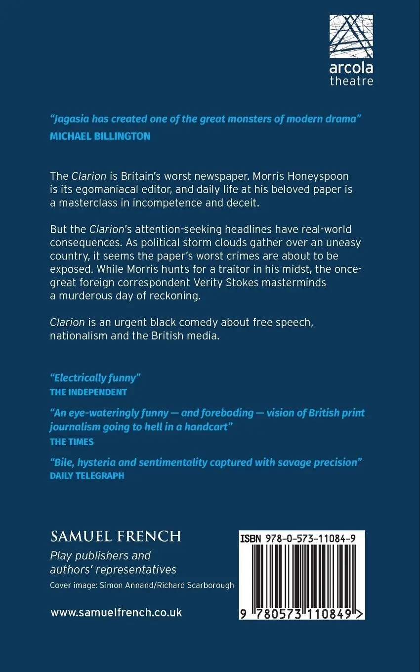 Rückseite: 9780573110849 | Clarion | Mark Jagasia | Taschenbuch | Kartoniert / Broschiert | 2015
