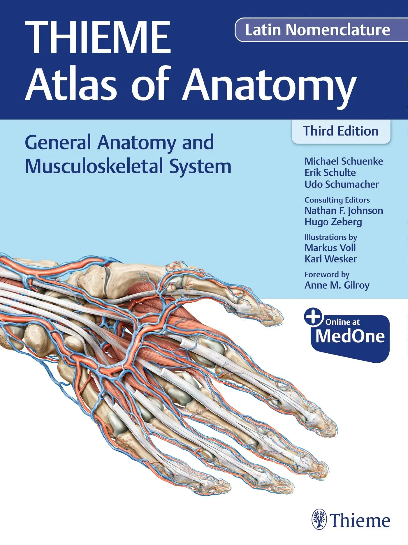 Cover: 9781684200849 | General Anatomy and Musculoskeletal System (Thieme Atlas of...