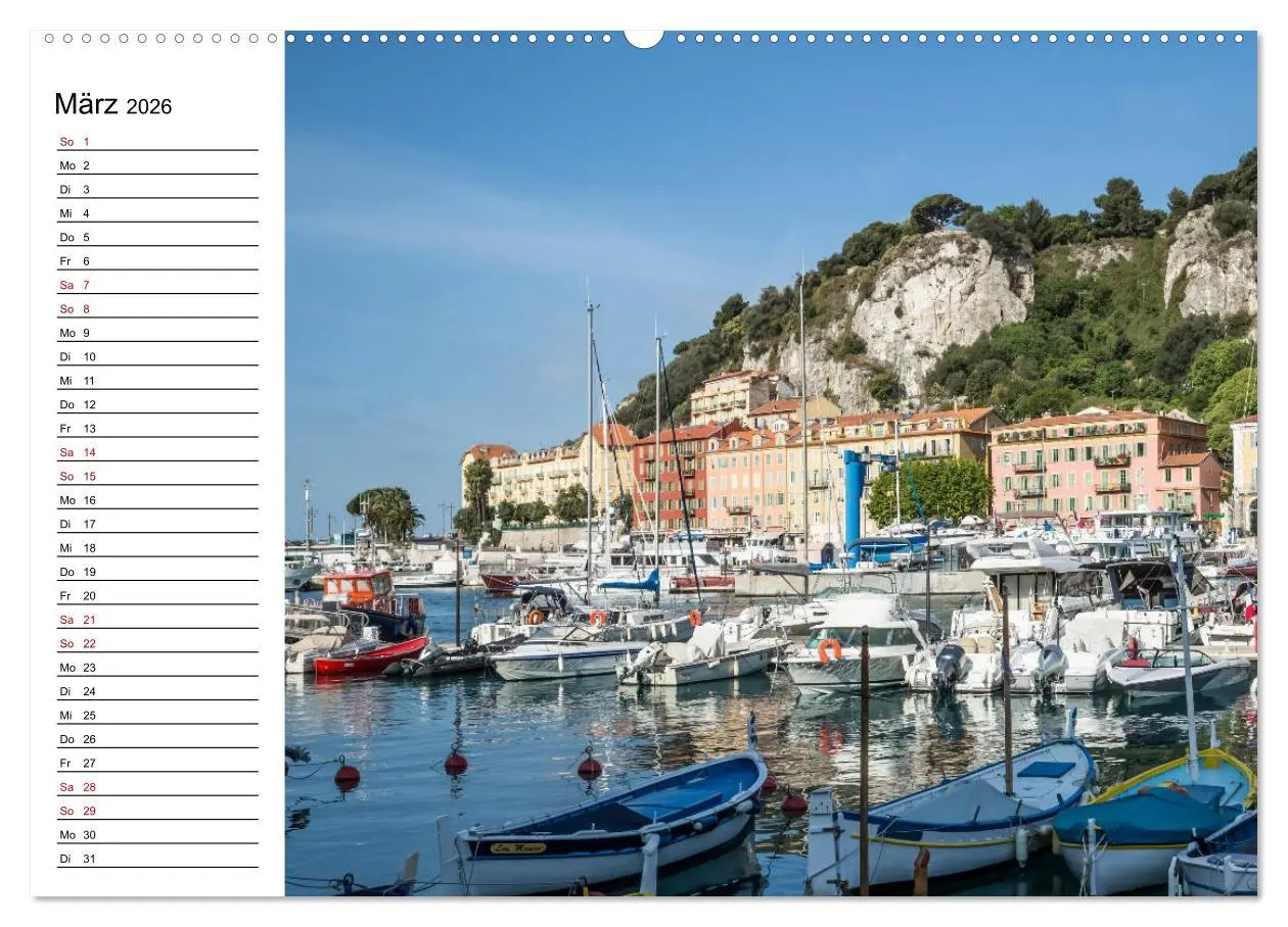 Bild: 9783457770849 | NIZZA Idyllische Impressionen (hochwertiger Premium Wandkalender...