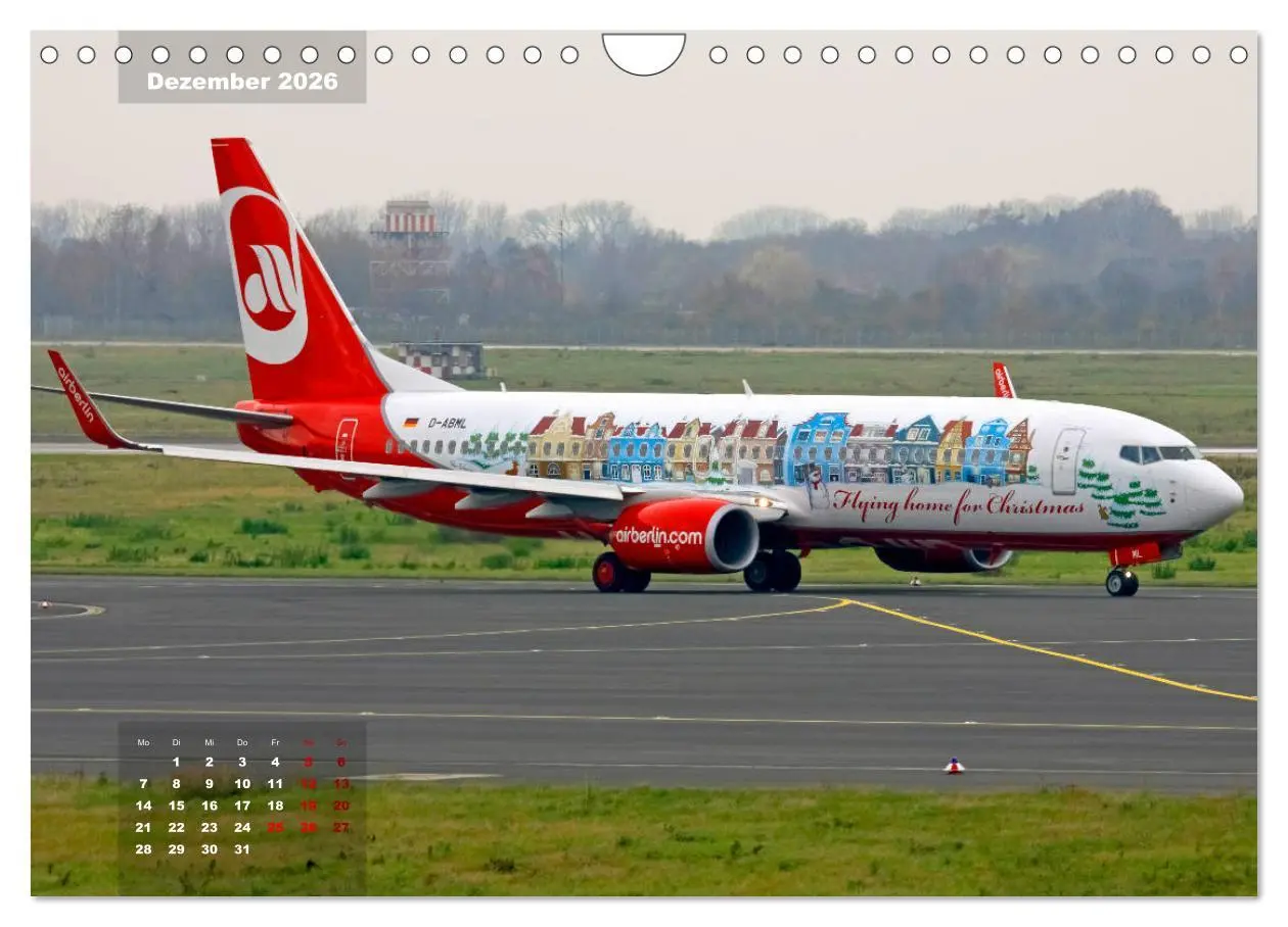 Bild: 9783457840849 | In Memoriam Air Berlin (Wandkalender 2026 DIN A4 quer), CALVENDO...