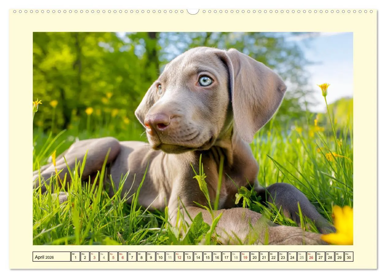 Bild: 9783457910849 | Edle Weimaraner. Loyale Silberseelen im Licht der Natur...