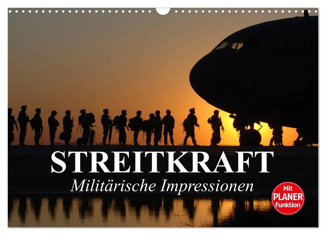 Cover: 9783516000849 | Streitkraft. Militärische Impressionen (Wandkalender 2026 DIN A3...