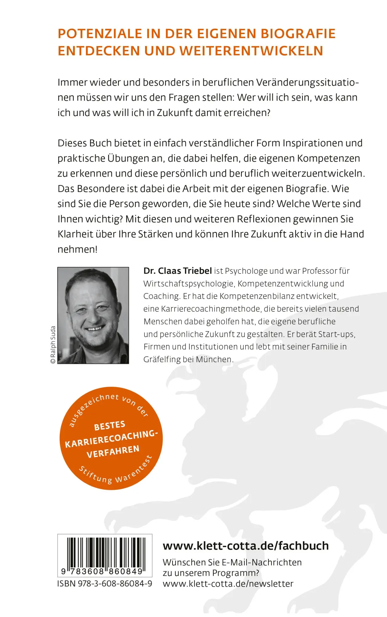 Rückseite: 9783608860849 | Das bin ich. Das kann ich. Das will ich. (Fachratgeber Klett-Cotta,...