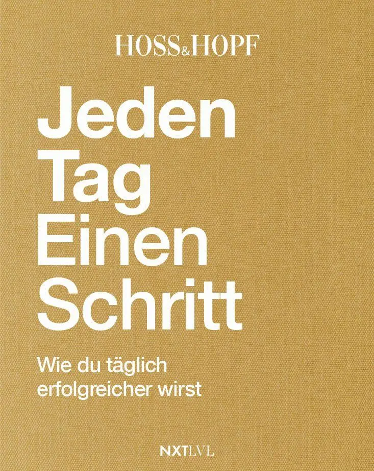 Cover: 9783689360849 | Jeden Tag einen Schritt. Limitierte Schmuckausgabe. | Hopf (u. a.)