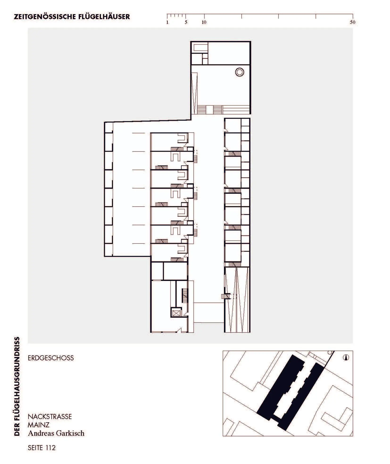 Bild: 9783986120849 | Der Flügelhausgrundriss | Stadthäuser | Christoph Mäckler (u. a.)