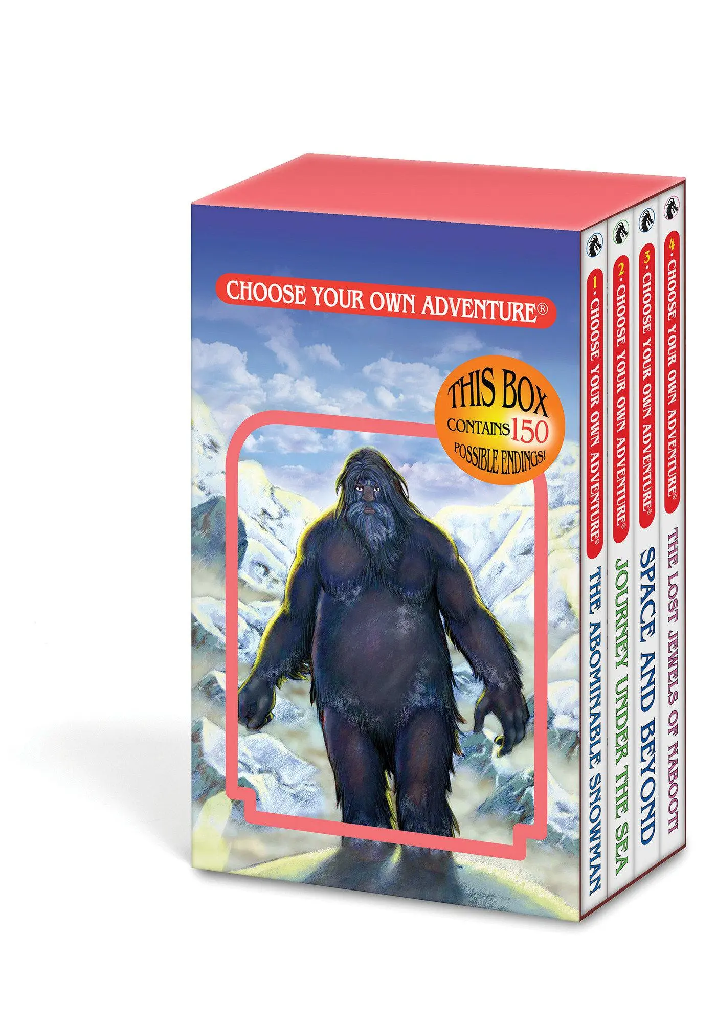 Cover: 9781933390949 | Choose Your Own Adventure 4-Book Boxed Set #1: Origin Four (the...