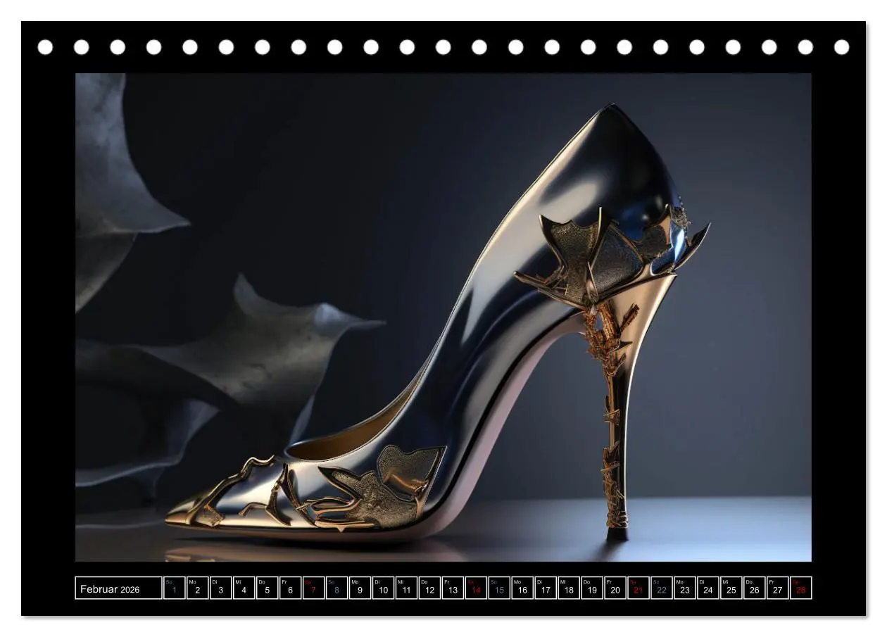 Bild: 9783457380949 | high heel verführerisch schön (Tischkalender 2026 DIN A5 quer),...