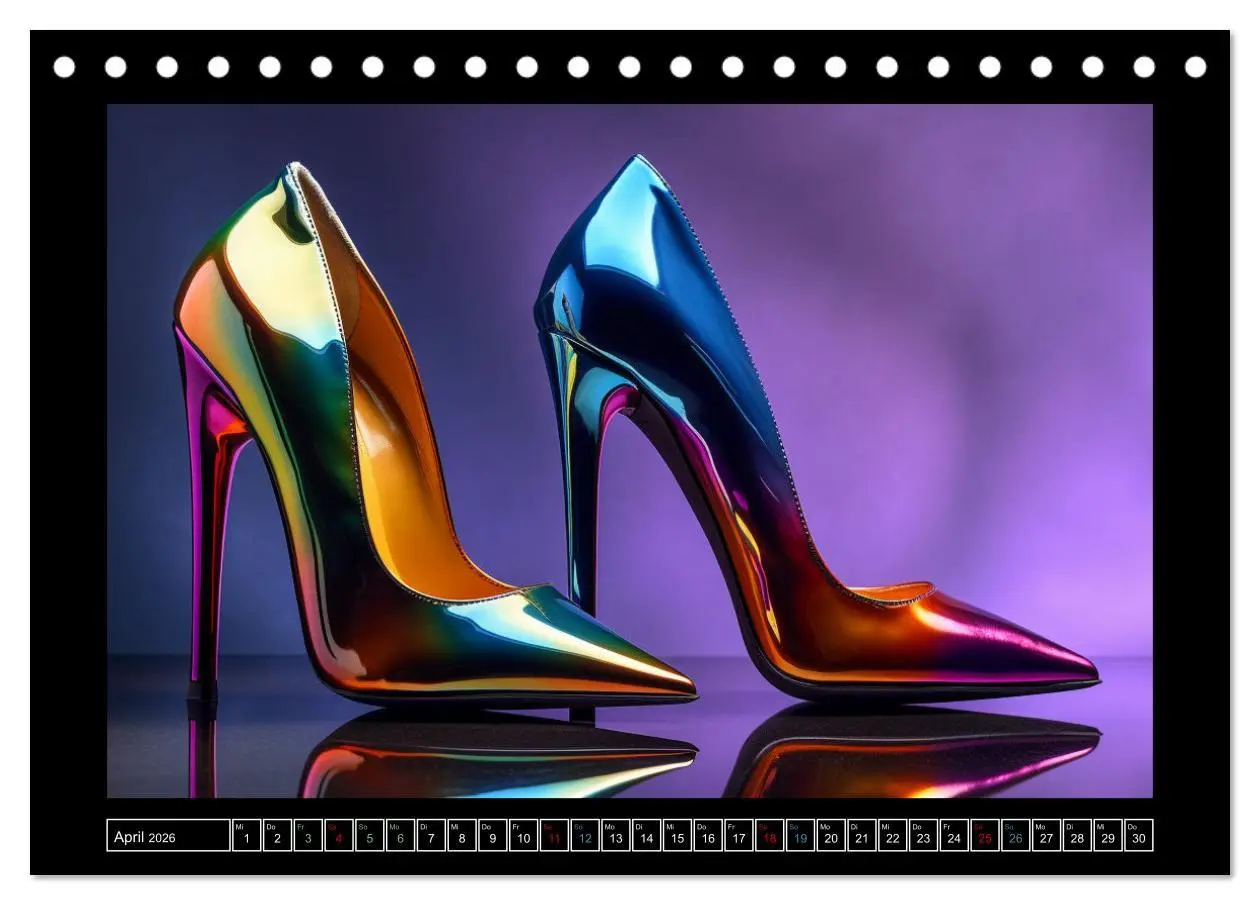 Bild: 9783457380949 | high heel verführerisch schön (Tischkalender 2026 DIN A5 quer),...