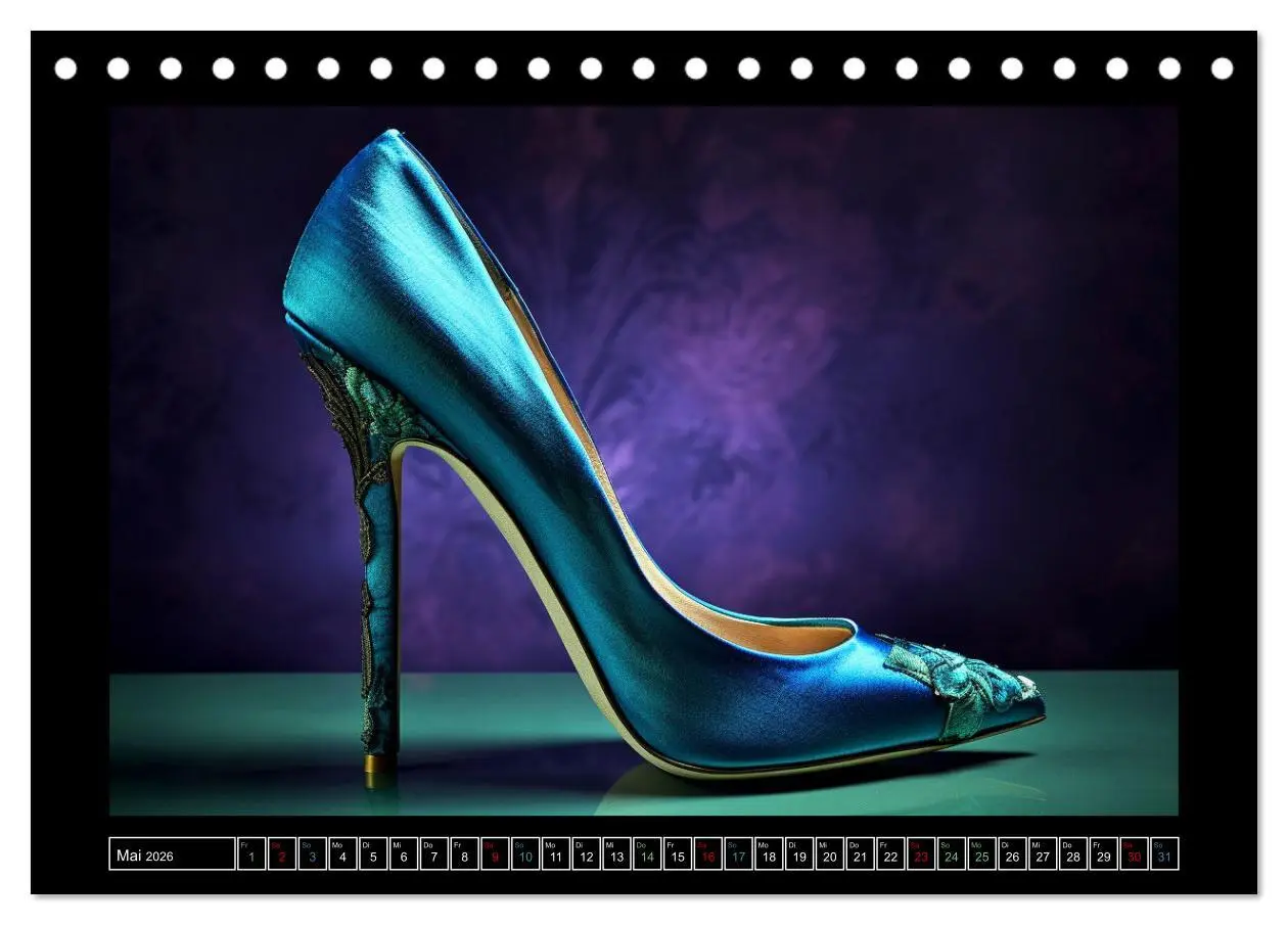 Bild: 9783457380949 | high heel verführerisch schön (Tischkalender 2026 DIN A5 quer),...