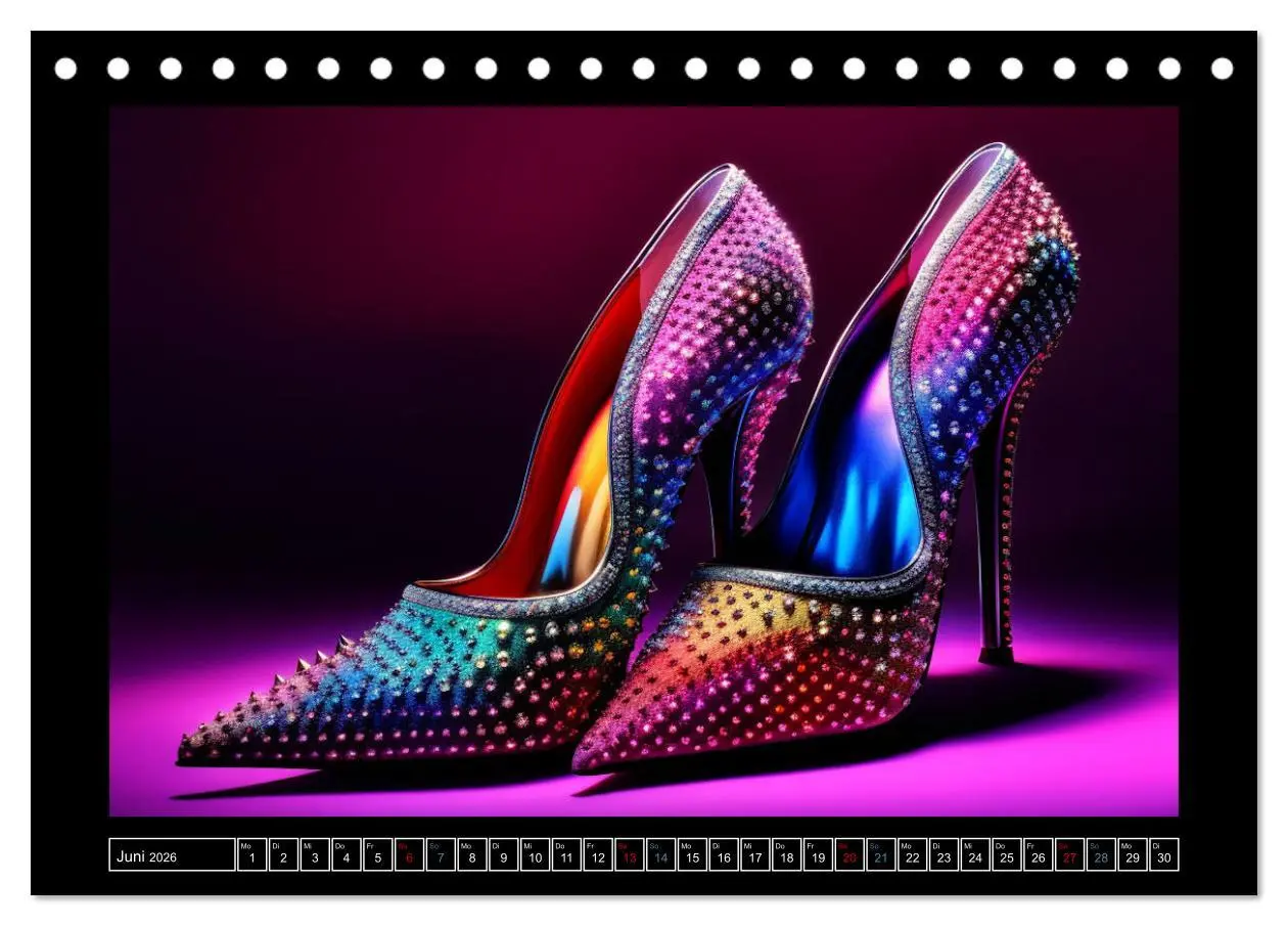 Bild: 9783457380949 | high heel verführerisch schön (Tischkalender 2026 DIN A5 quer),...