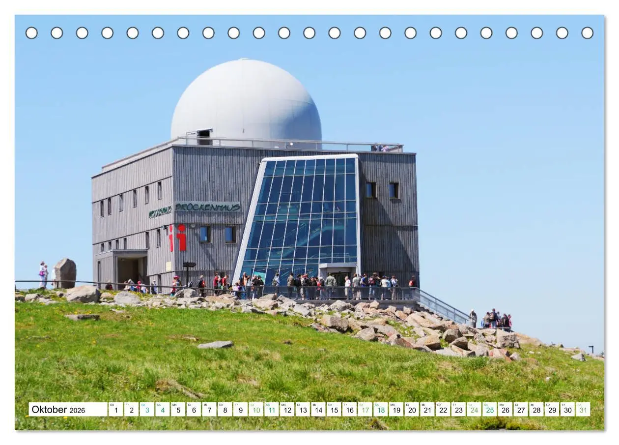 Bild: 9783457690949 | Harz - Ausflugsziele vom Brocken bis Sangerhausen (Tischkalender...