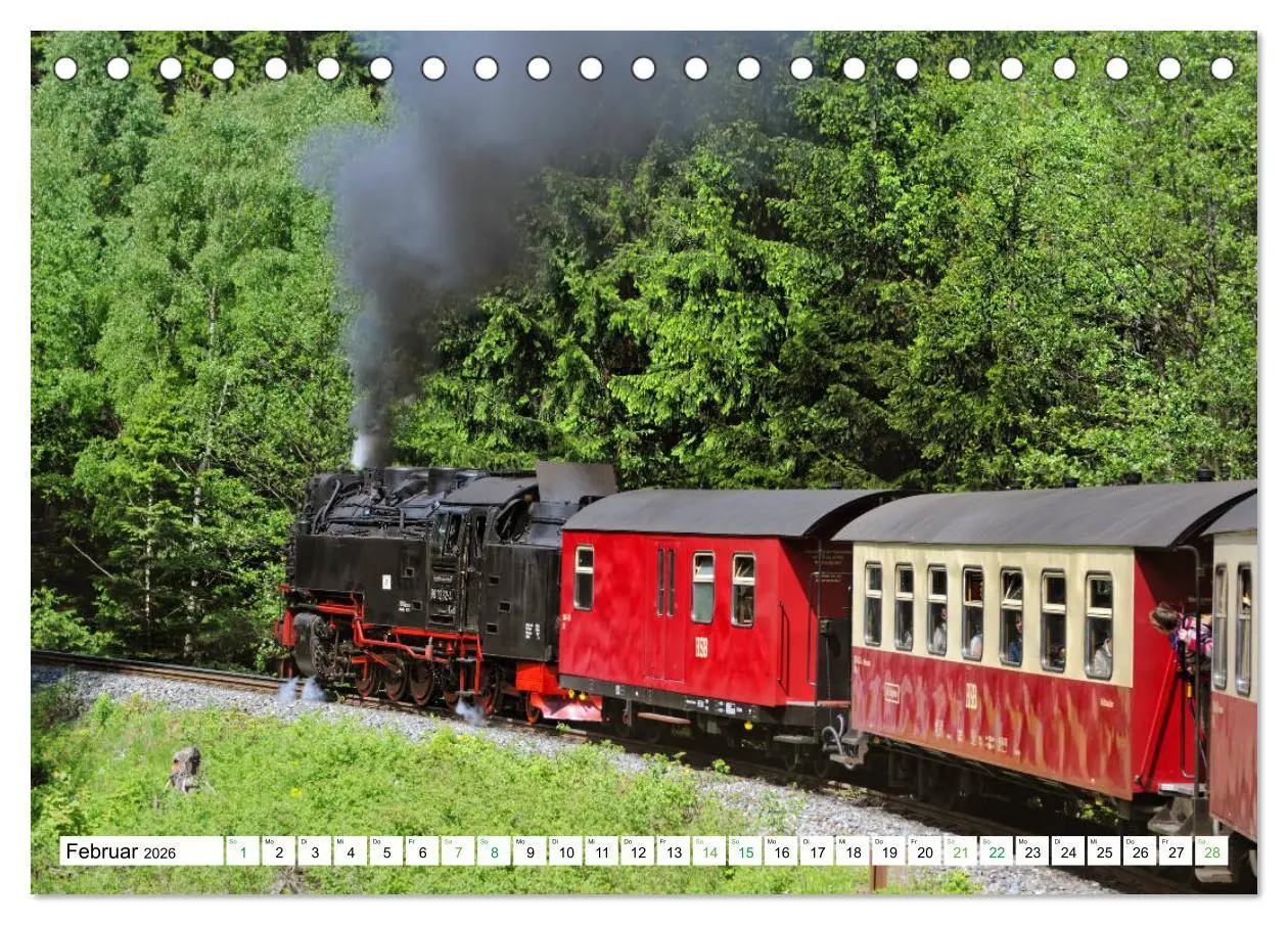 Bild: 9783457690949 | Harz - Ausflugsziele vom Brocken bis Sangerhausen (Tischkalender...