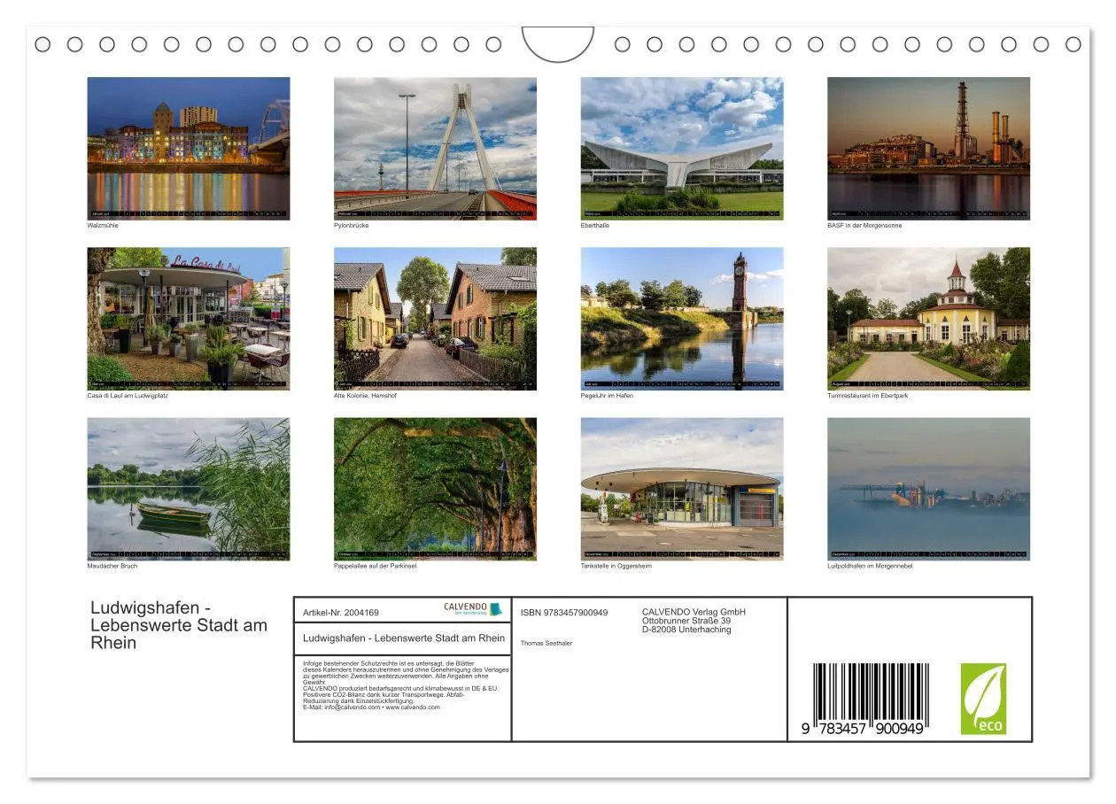 Bild: 9783457900949 | Ludwigshafen - Lebenswerte Stadt am Rhein (Wandkalender 2026 DIN A4...