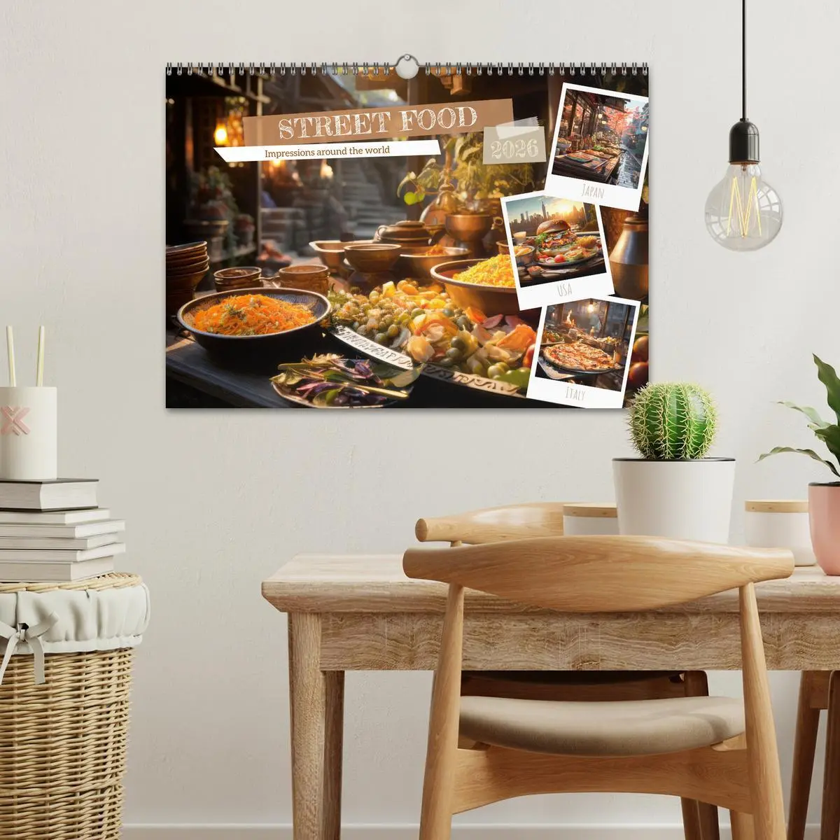 Bild: 9783516540949 | STREET FOOD Impressions around the world (Wall Calendar 2026 DIN A3...