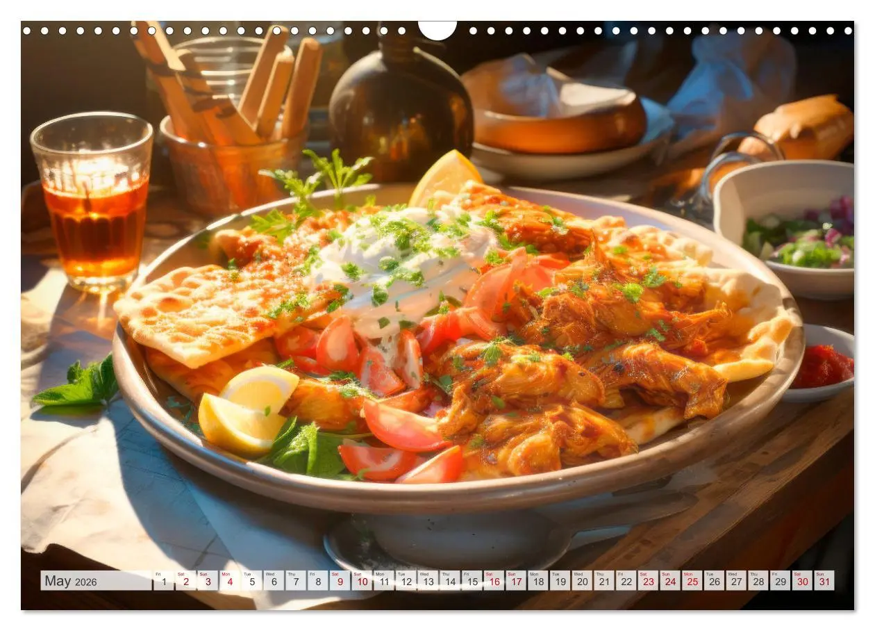 Bild: 9783516540949 | STREET FOOD Impressions around the world (Wall Calendar 2026 DIN A3...