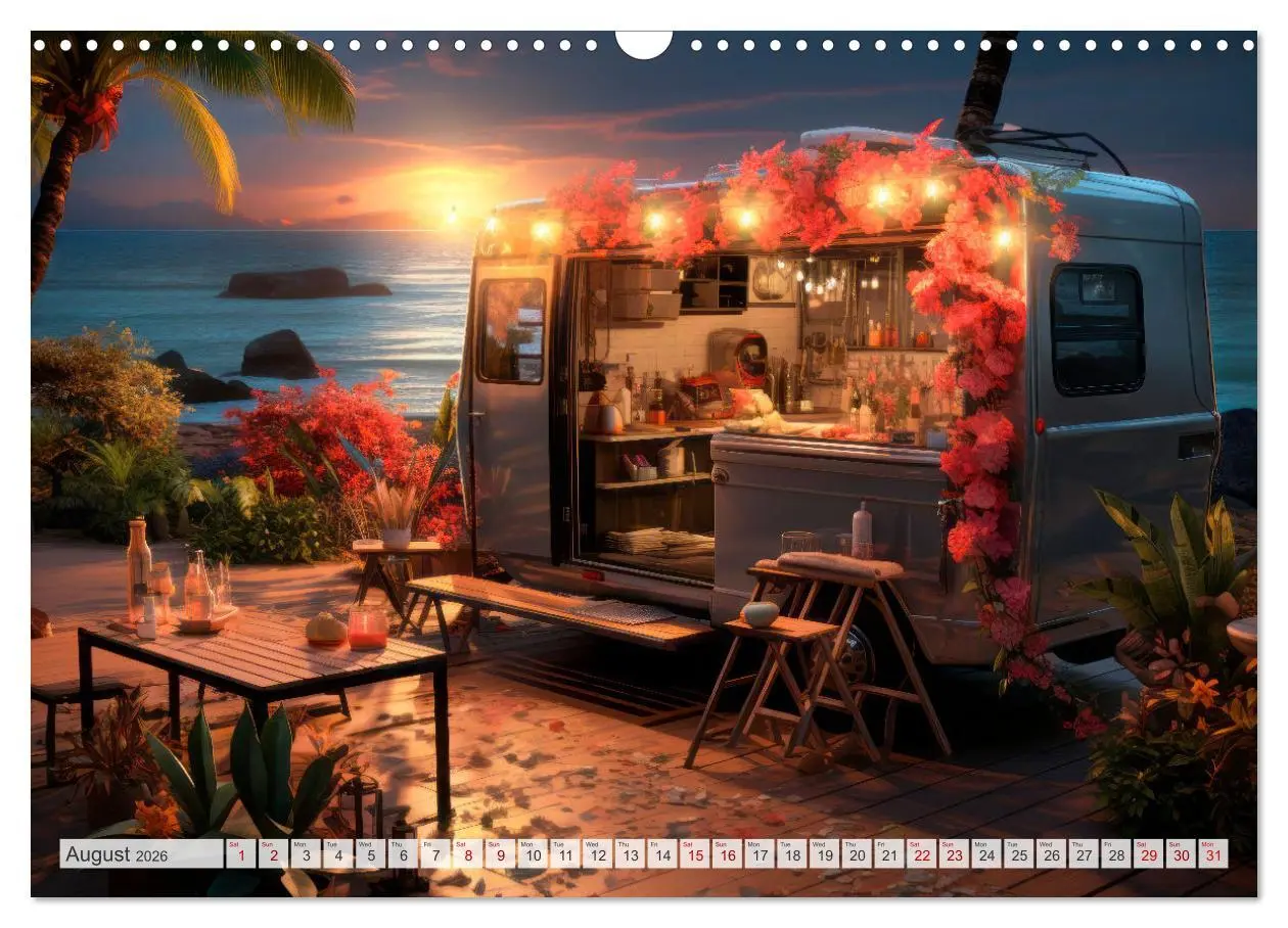 Bild: 9783516540949 | STREET FOOD Impressions around the world (Wall Calendar 2026 DIN A3...
