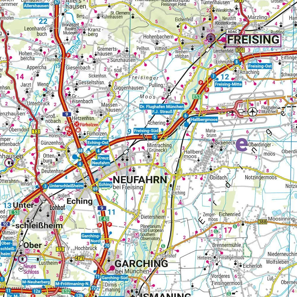 Bild: 9783707920949 | Bayern Süd, Straßen- und Freizeitkarte 1:200.000, freytag &amp; berndt