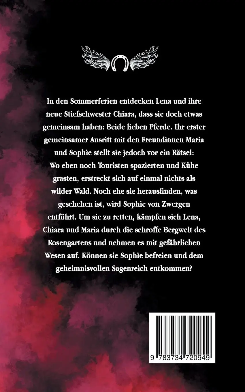 Rückseite: 9783734720949 | Enrosadira | Gefangen im Reich des Rosenkönigs | Evelyn Caminada