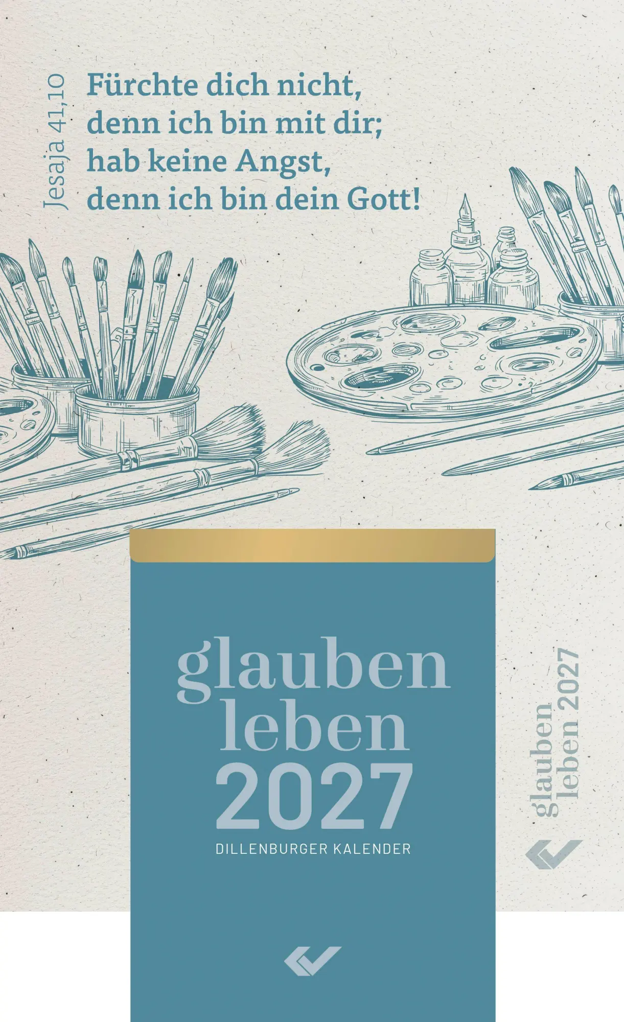 Cover: 9783989630949 | glauben leben 2027 Abreißkalender | Dillenburger Kalender | Kalender