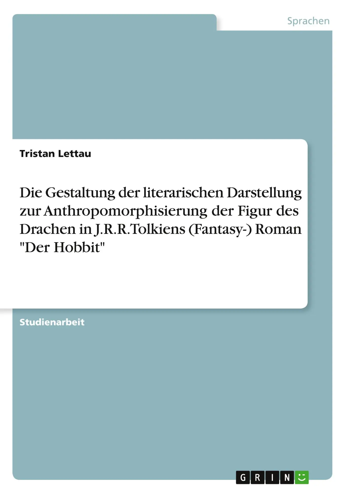 Cover: 9783389031049 | Die Gestaltung der literarischen Darstellung zur...