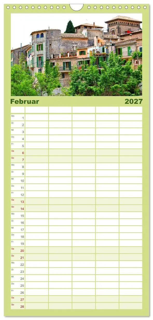Bild: 9783594341049 | Familienplaner 2027 - MALLORCA zum VERLIEBEN mit 5 Spalten...