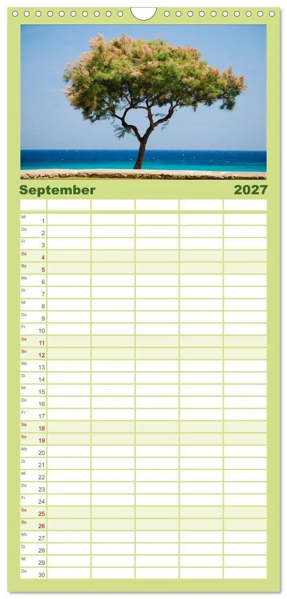 Bild: 9783594341049 | Familienplaner 2027 - MALLORCA zum VERLIEBEN mit 5 Spalten...
