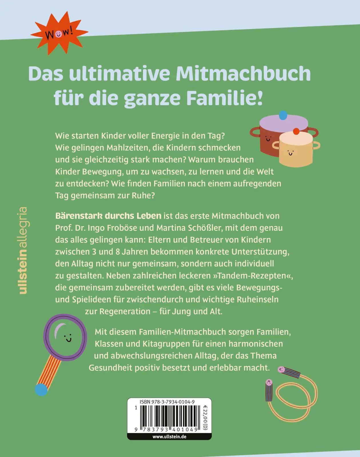 Rückseite: 9783793401049 | Bärenstark durchs Leben | Ingo Froböse (u. a.) | Buch | 224 S. | 2026