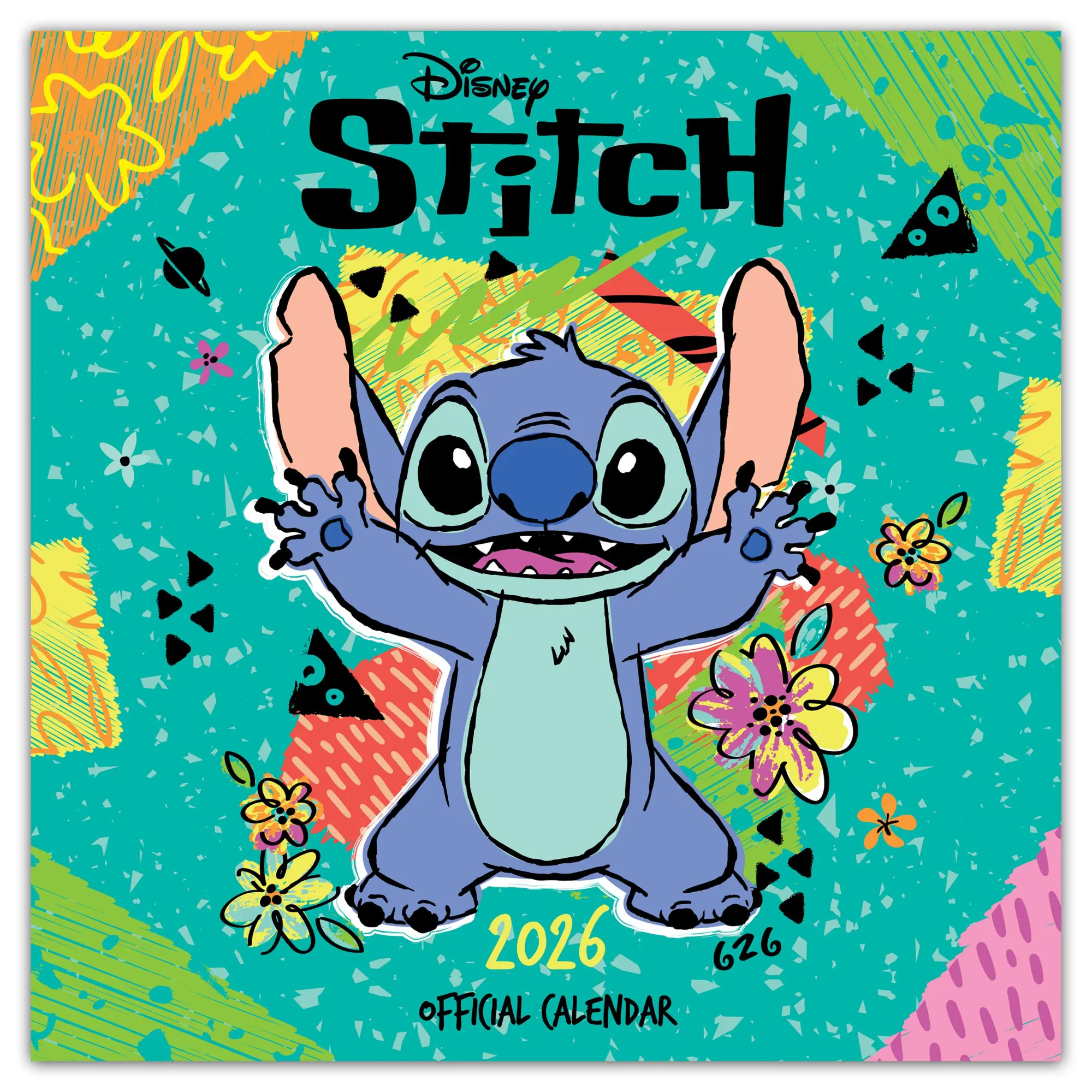 Cover: 9783803531049 | Disney Stitch - Offizieller Kalender 2026 - Wandkalender | Ltd | 14 S.