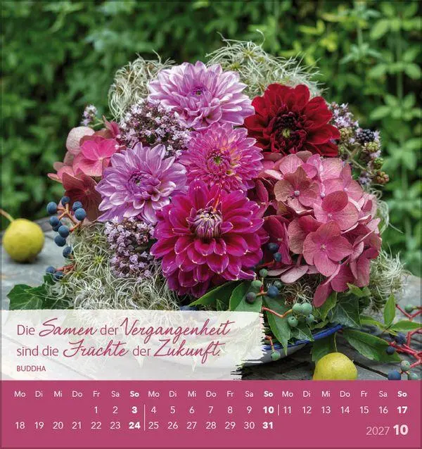 Bild: 9783819301049 | Schön, dass es dich gibt! 2027 | aufstellbarer Postkartenkalender