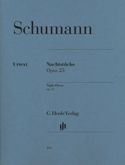 Cover: 9790201801049 | Night Pieces op. 23 | Robert Schumann | Taschenbuch | Buch | Deutsch