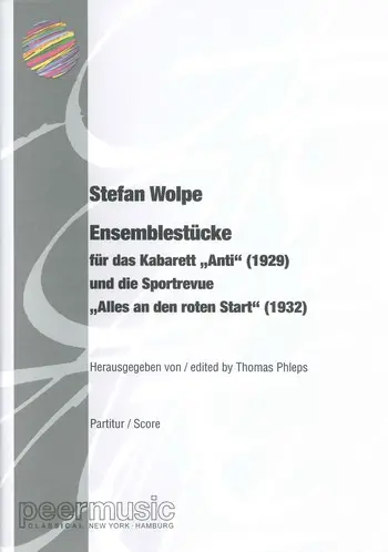 Cover: 9790501871049 | Ensemblestücke für 3 Bläser, Schlagzeug und 2 Klaviere Partitur