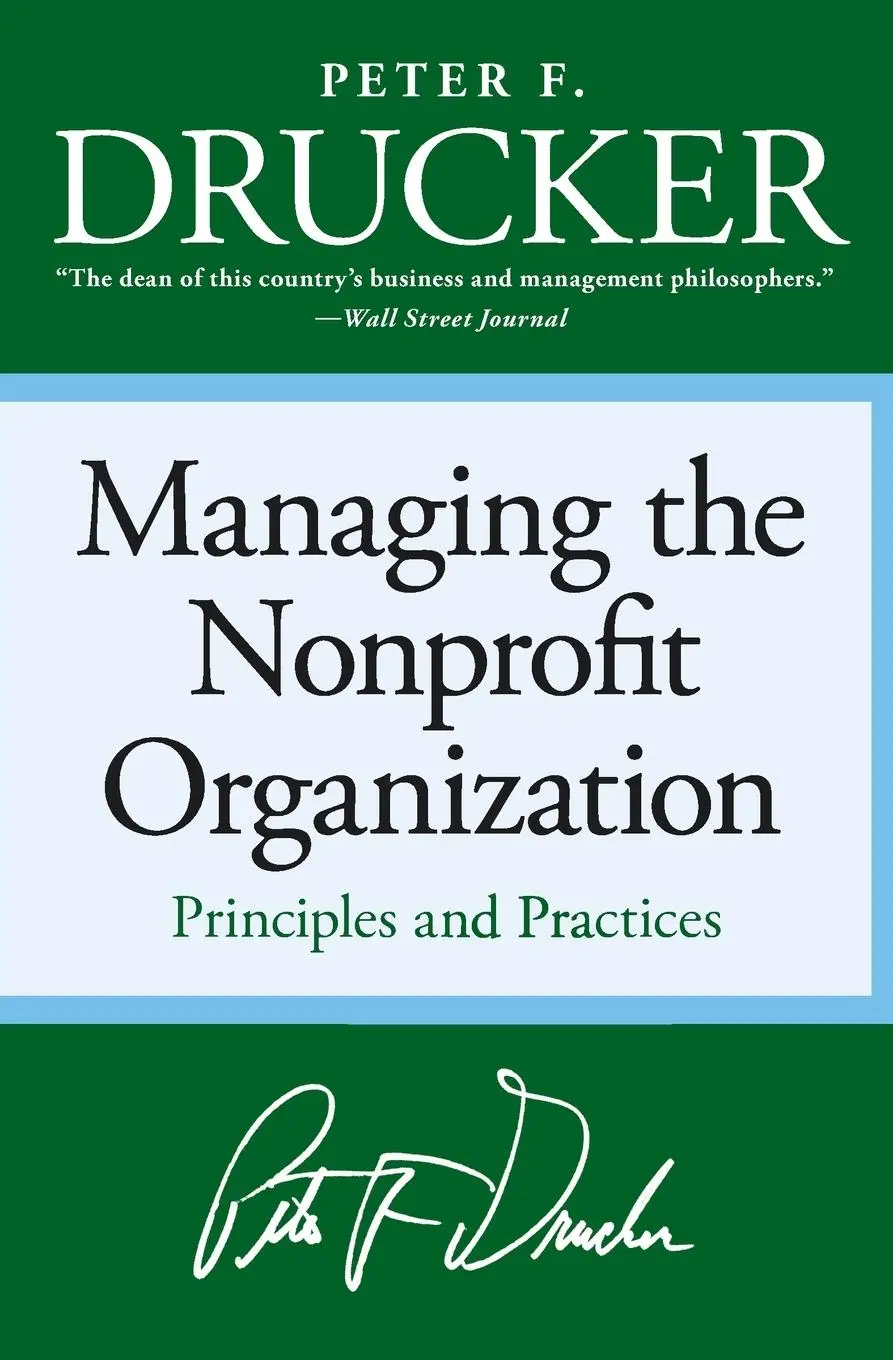 Cover: 9780060851149 | Managing the Non-Profit Organization | Principles and Practices | Buch Cover: 9780060851149 | Managing the Non-Profit Organization | Principles and Practices | Buch