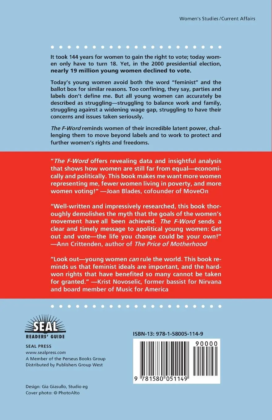 Rückseite: 9781580051149 | The F Word | Feminism in Jeopardy | Kristin Rowe-Finkbeiner | Buch