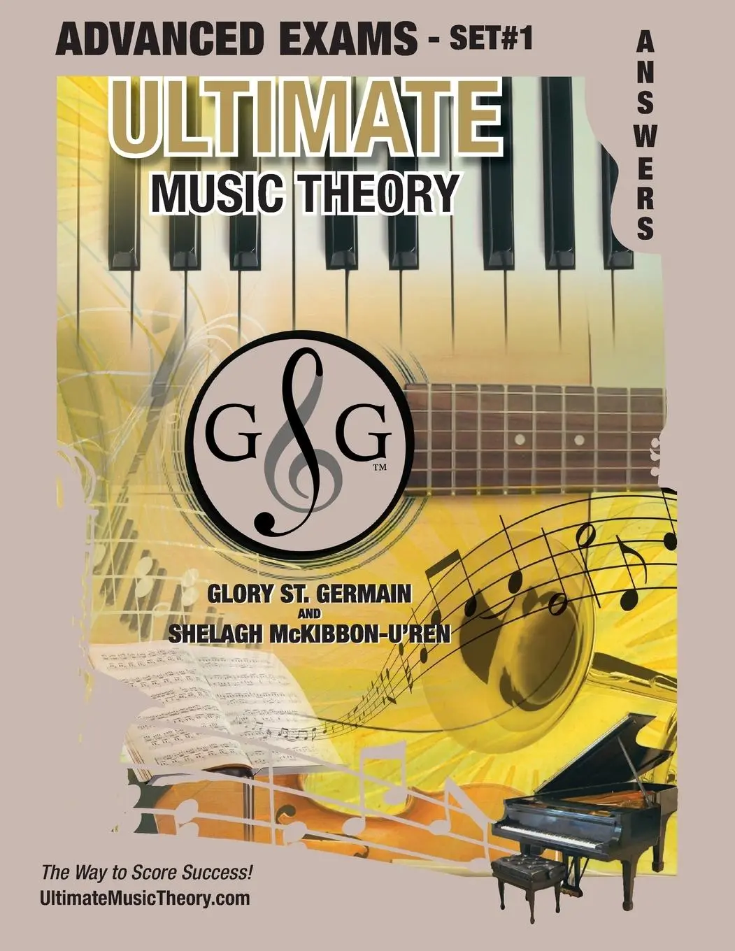 Cover: 9781927641149 | Advanced Music Theory Exams Set #1 Answer Book - Ultimate Music...