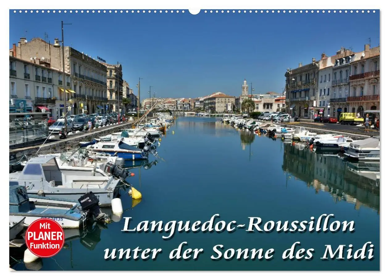 Cover: 9783435551149 | Languedoc-Roussillon - unter der Sonne des Midi (Wandkalender 2025...