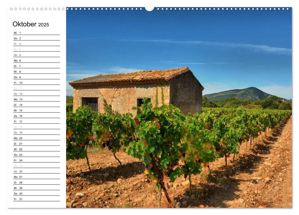 Bild: 9783435551149 | Languedoc-Roussillon - unter der Sonne des Midi (Wandkalender 2025...